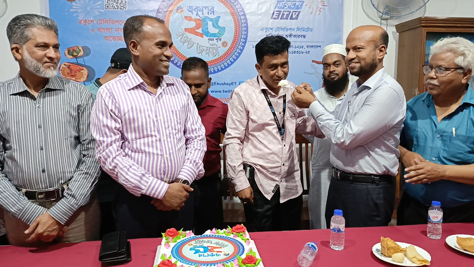 বর্ণাঢ্য আয়োজনে সুনামগঞ্জে একুশে টেলিভিশনের রজতজয়ন্তী উদযাপন