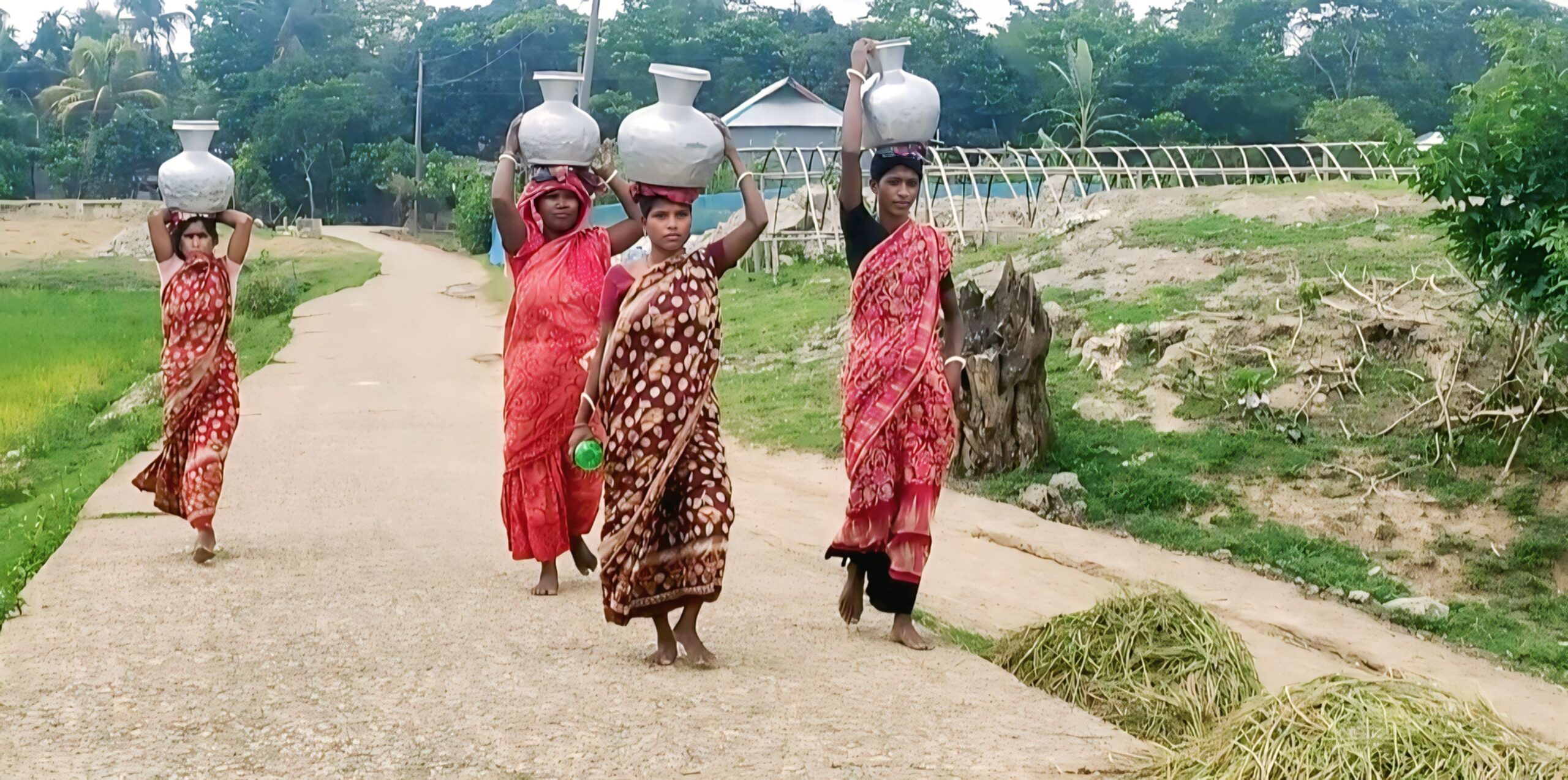 জামালগঞ্জে টিউবওয়েল ছাড়া গ্রাম, পুকুরের পানিই ভরসা
