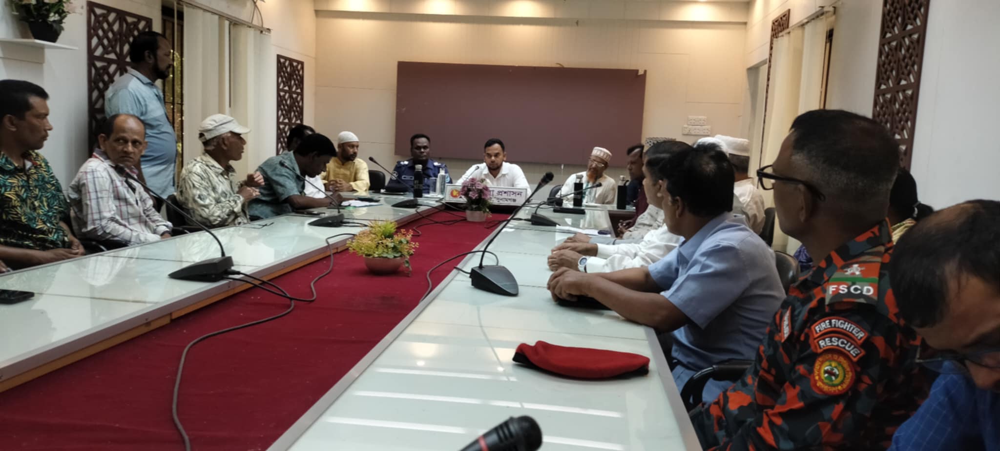 বিশ্বম্ভরপুরে নববর্ষ পালন উপলক্ষে প্রস্তুতিমূলক সভা