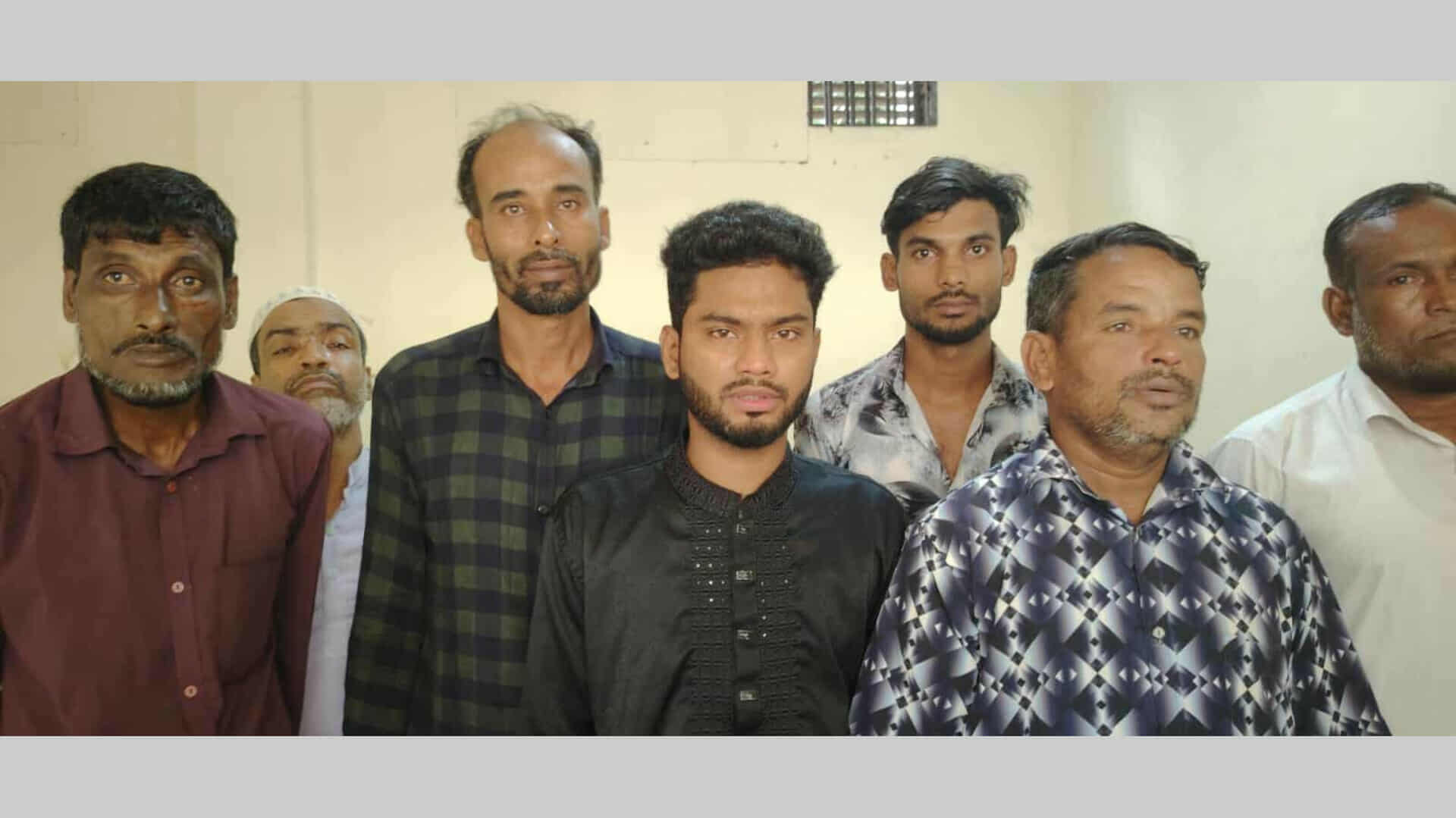 সিলেটে নৌপথে চাঁদাবাজির মামলায় প্রধান আসামি আজমলসহ র‍্যাবের হাতে আটক-৭