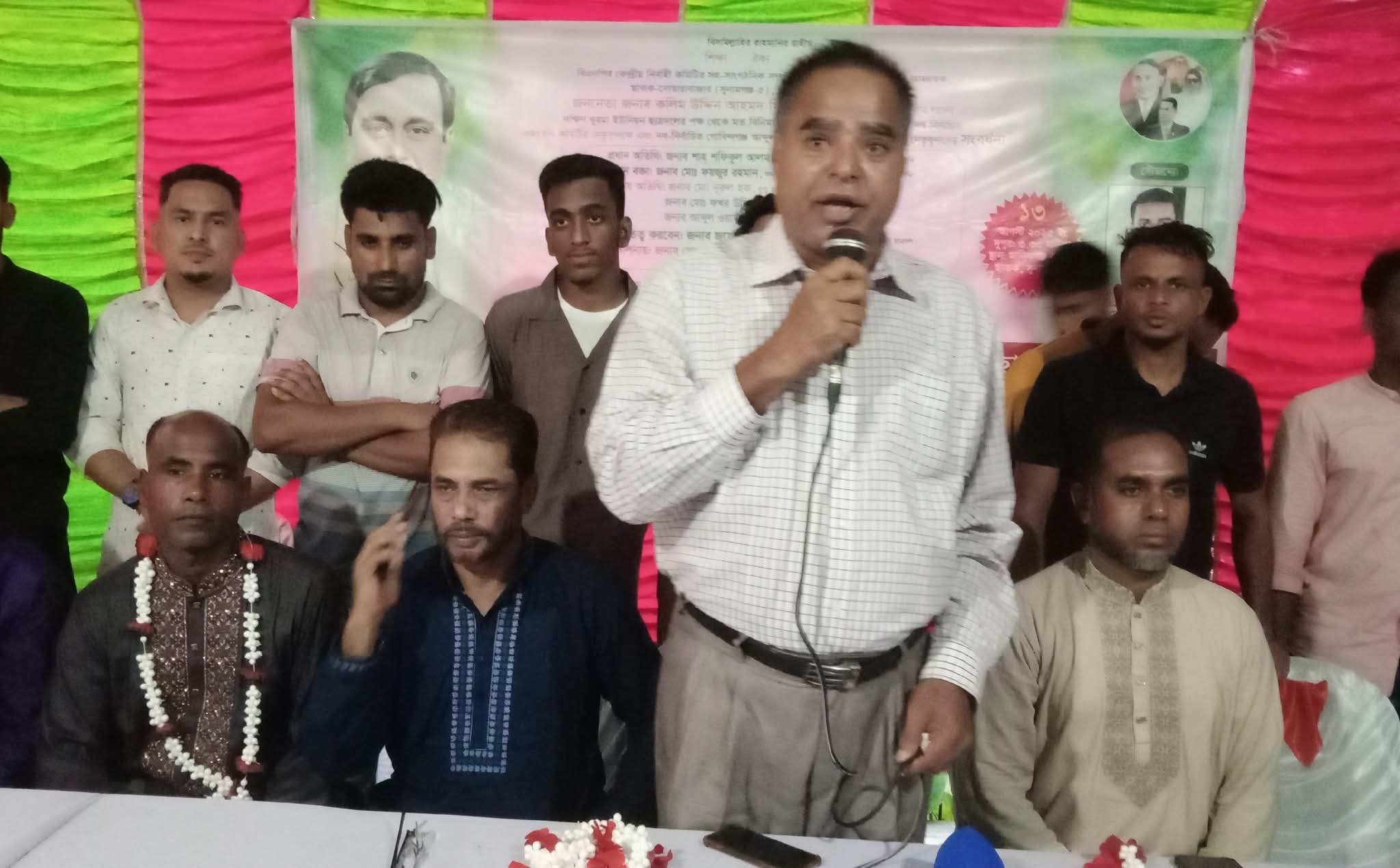 ছাতকে দক্ষিণ খুরমা ইউনিয়ন সংবর্ধনা সভা ও ছাত্রদলের মতবিনিময়