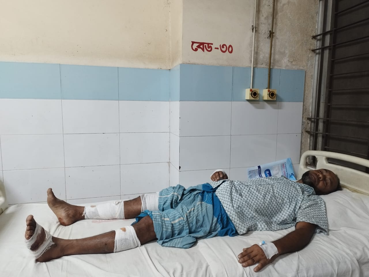 সুনামগঞ্জে সাবেক ইউপি সদস্য বিএনপি নেতা আনসার আলীর উপর হামলাকারীদের গ্রেফতারের দাবী