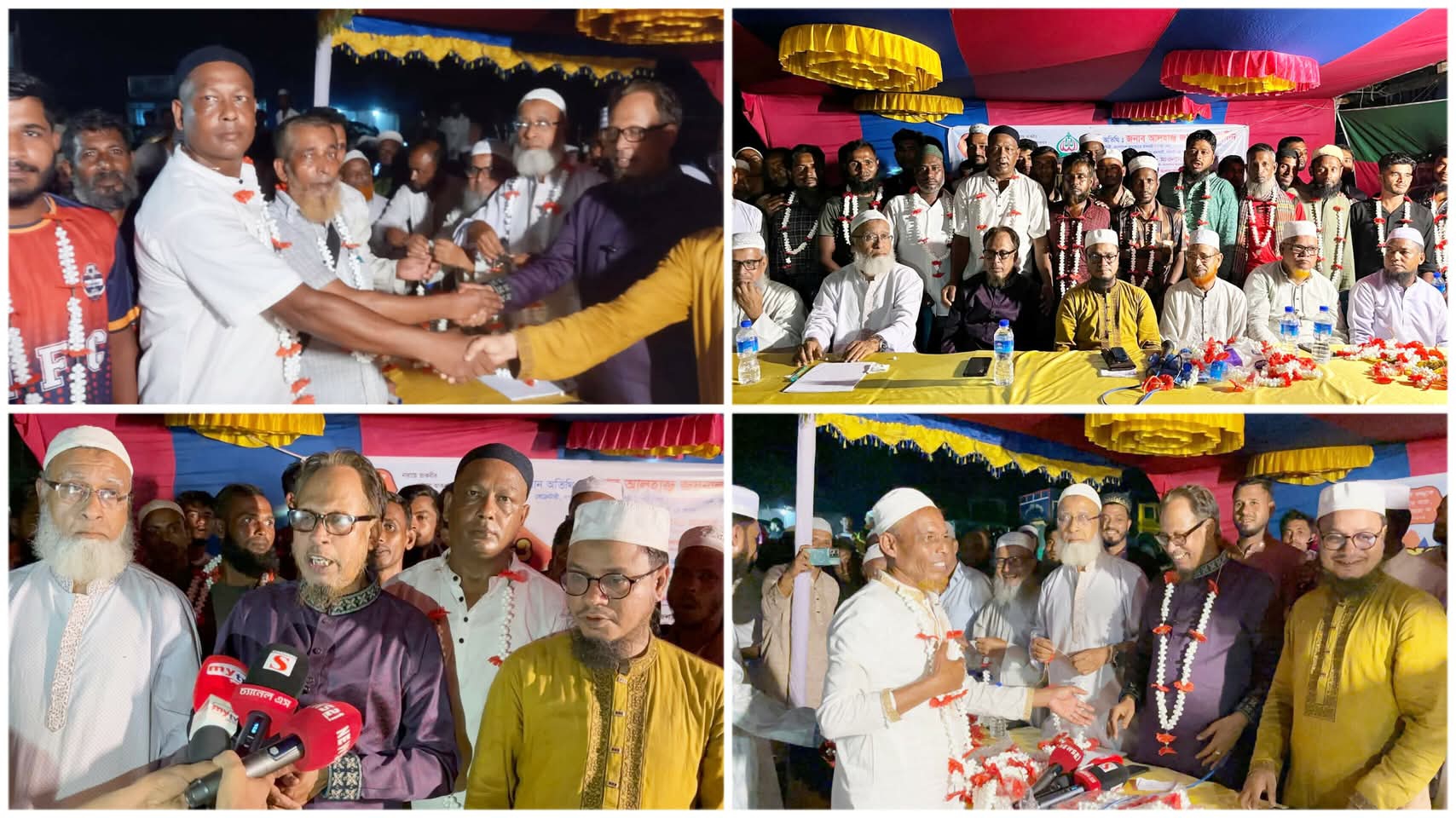 জাফলংয়ে জামায়াতের গনসংযোগ ও শতাধিক শ্রমিক জনতা যোগদান