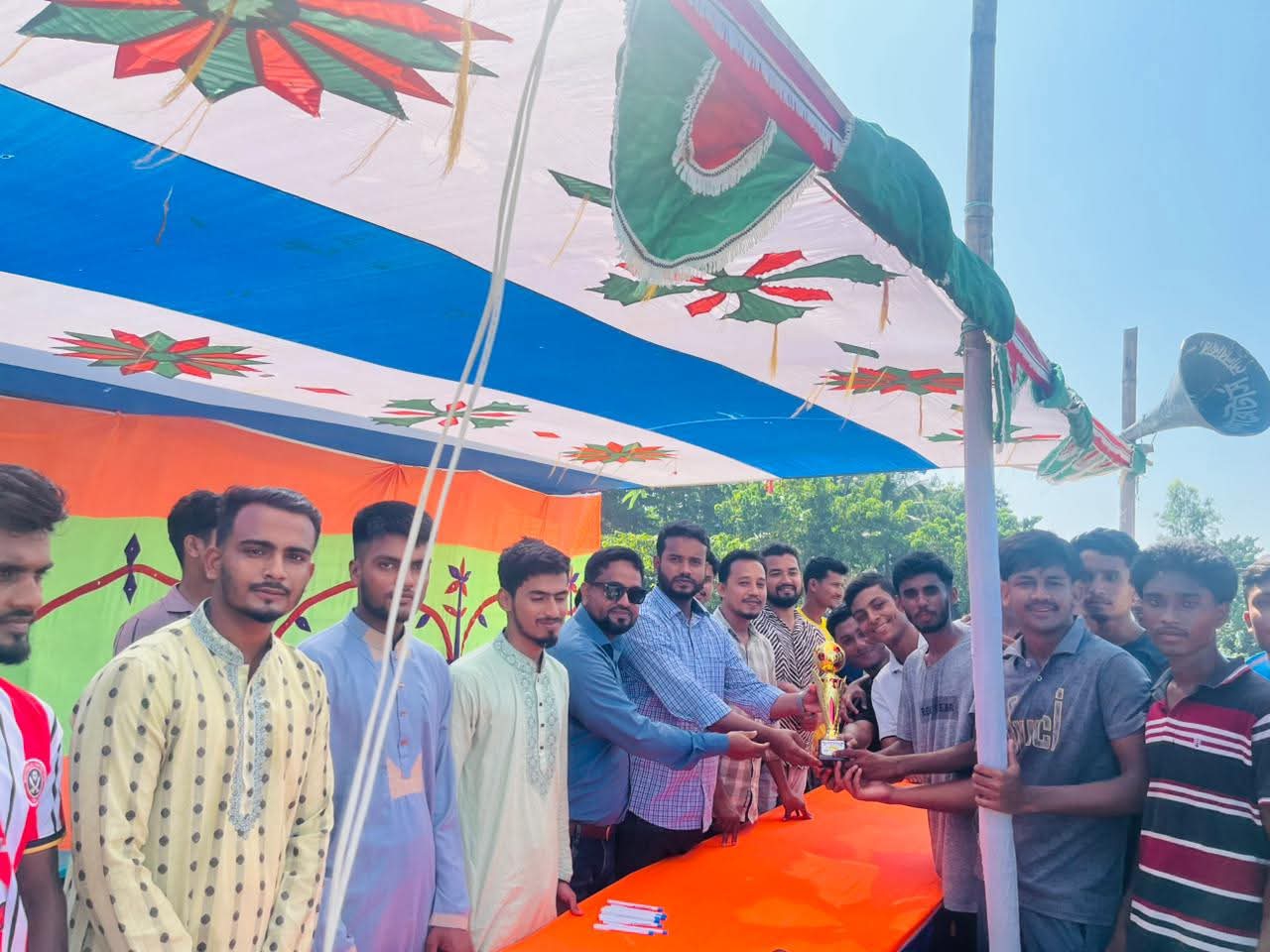 জামালগঞ্জ সরকারি ডিগ্রী কলেজ ছাত্রশিবিরের প্রীতি ফুটবল ম্যাচ 