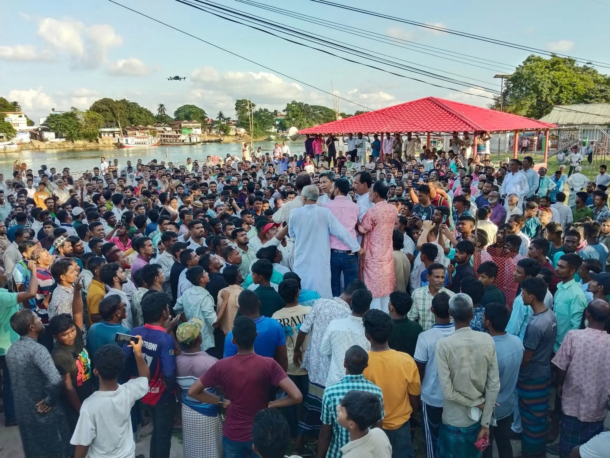 জামালগঞ্জে জনগণের ভালোবাসায় সিক্ত মাহবুবুর রহমান