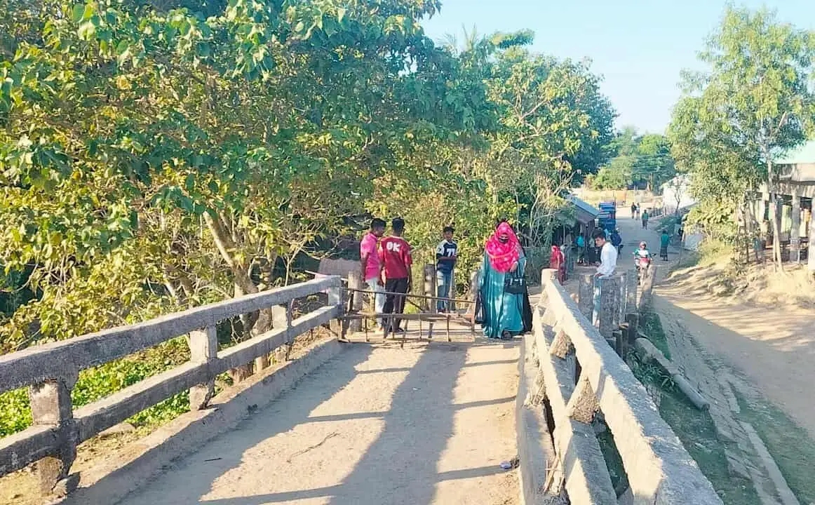 ১২ বছর ধরে ঝুঁকিপূর্ণ চলাচল: ধ্বংসের মুখে জামালগঞ্জের তেরানগর ব্রিজ