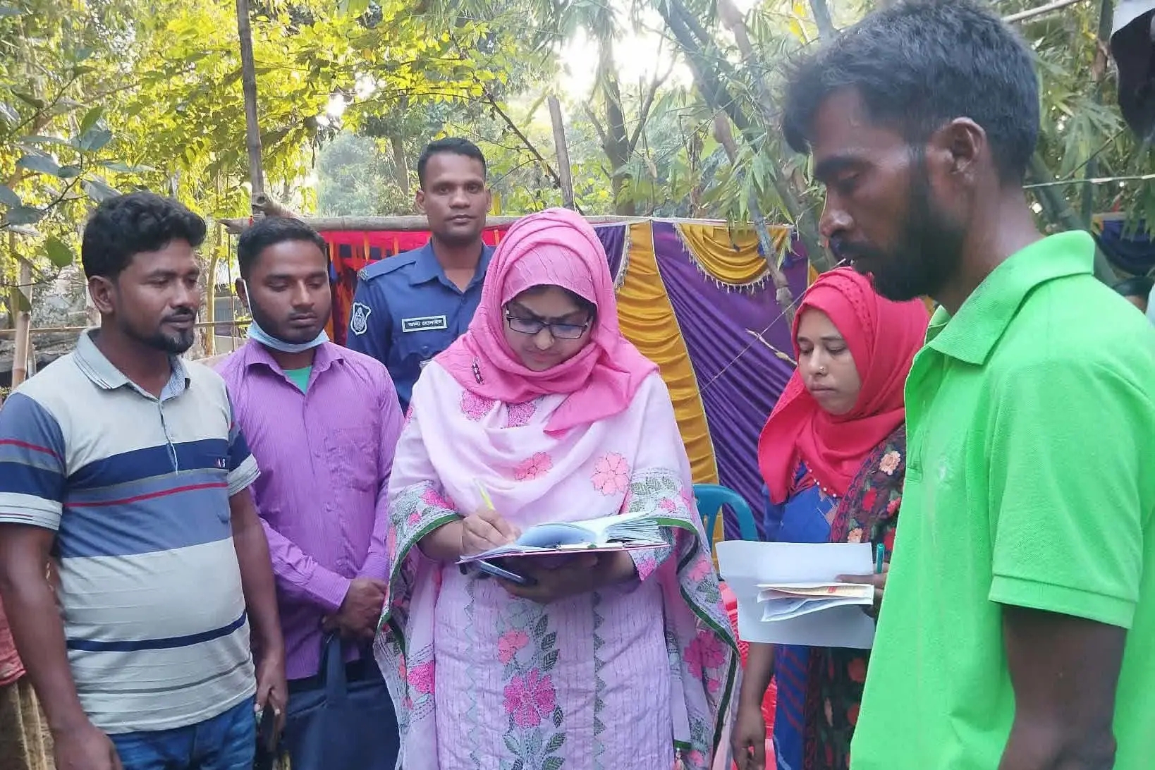 নকলায় বাল্যবিবাহের আয়োজন করায় কনের বাবাকে জরিমানা