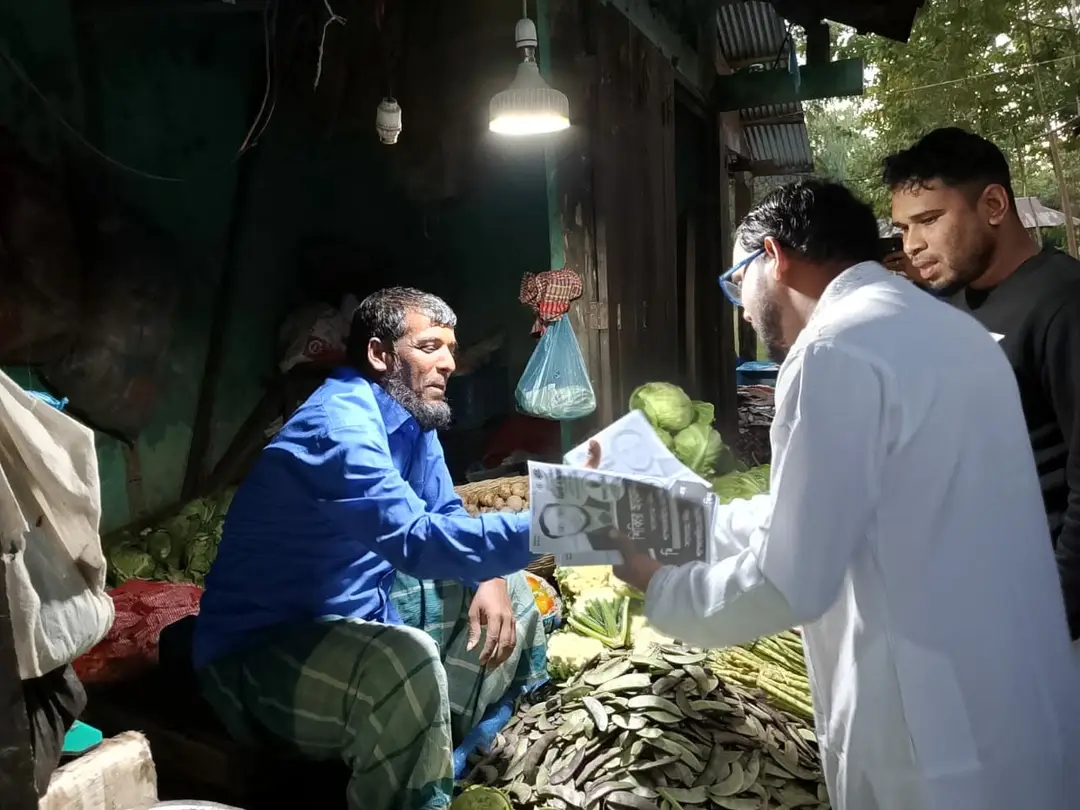 কানাইঘাটে এনসিপির মনোনয়ন প্রত্যাশী শিব্বির আহমদ এর গণসংযোগে