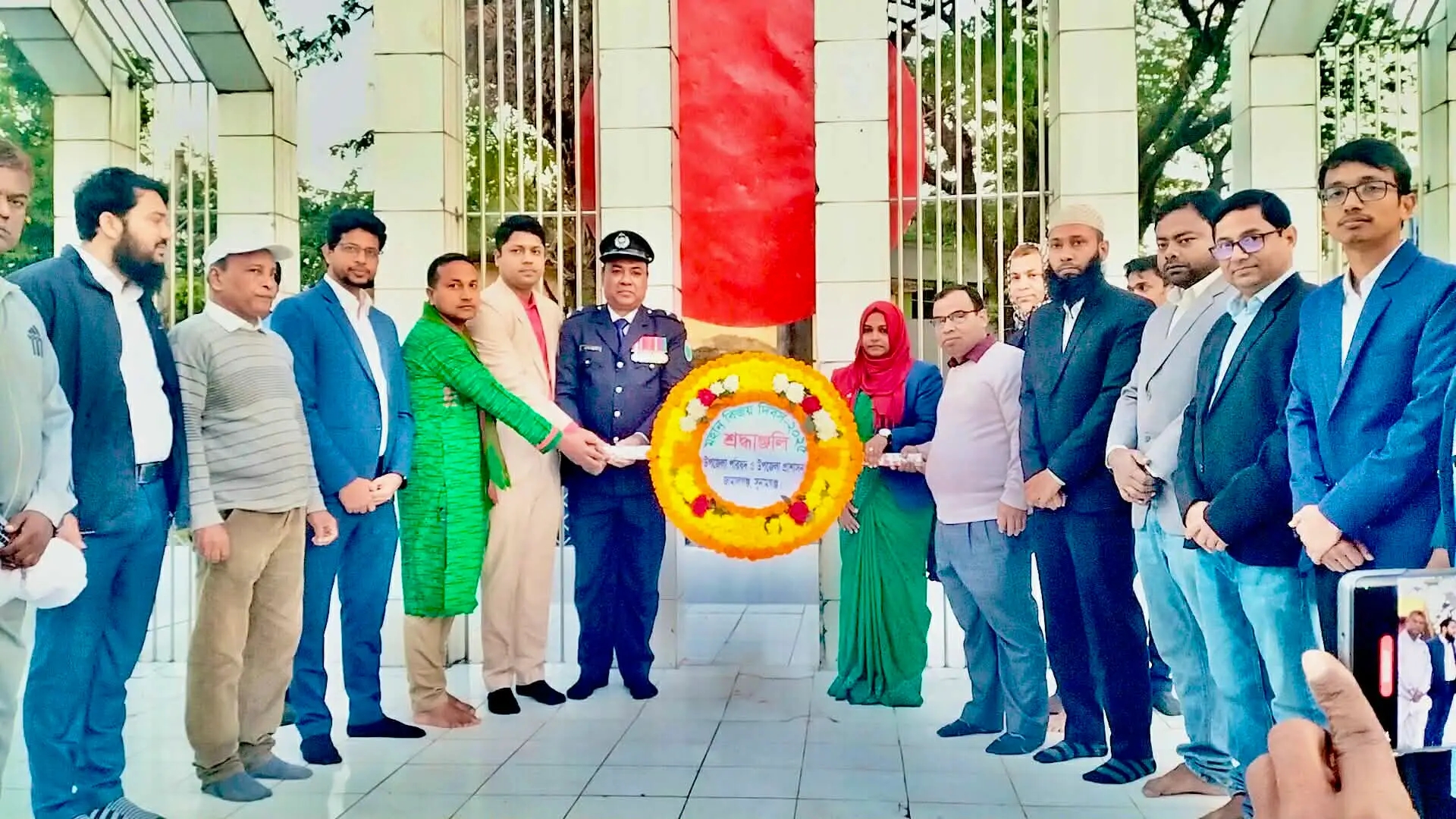 মহান বিজয় দিবসে জামালগঞ্জে সূর্যোদয় থেকে দিনব্যাপী নানা আয়োজন