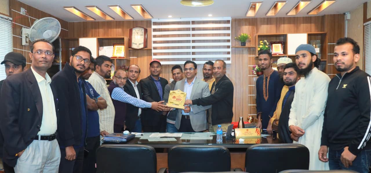ইউএনও সুকান্ত সাহাকে শান্তিগঞ্জ প্রেসক্লাবের বিদায় সংবর্ধনা