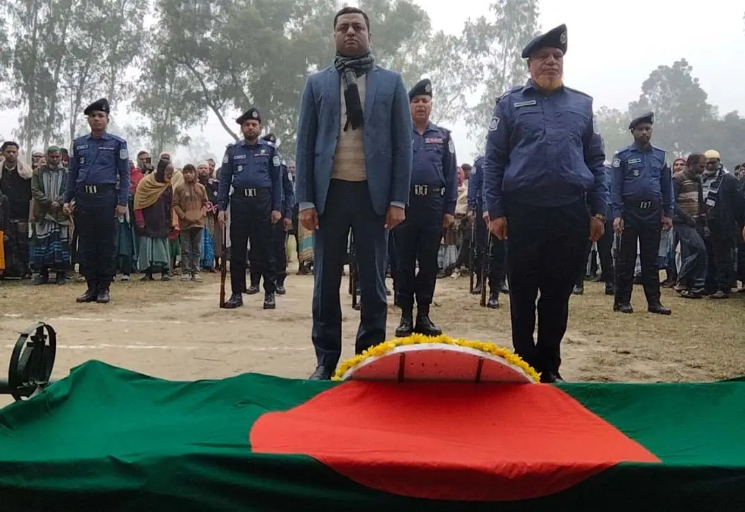 বীর মুক্তিযোদ্ধা ওসমান গণি আর নেই! রাষ্ট্রীয় মর্যাদায় দাফন