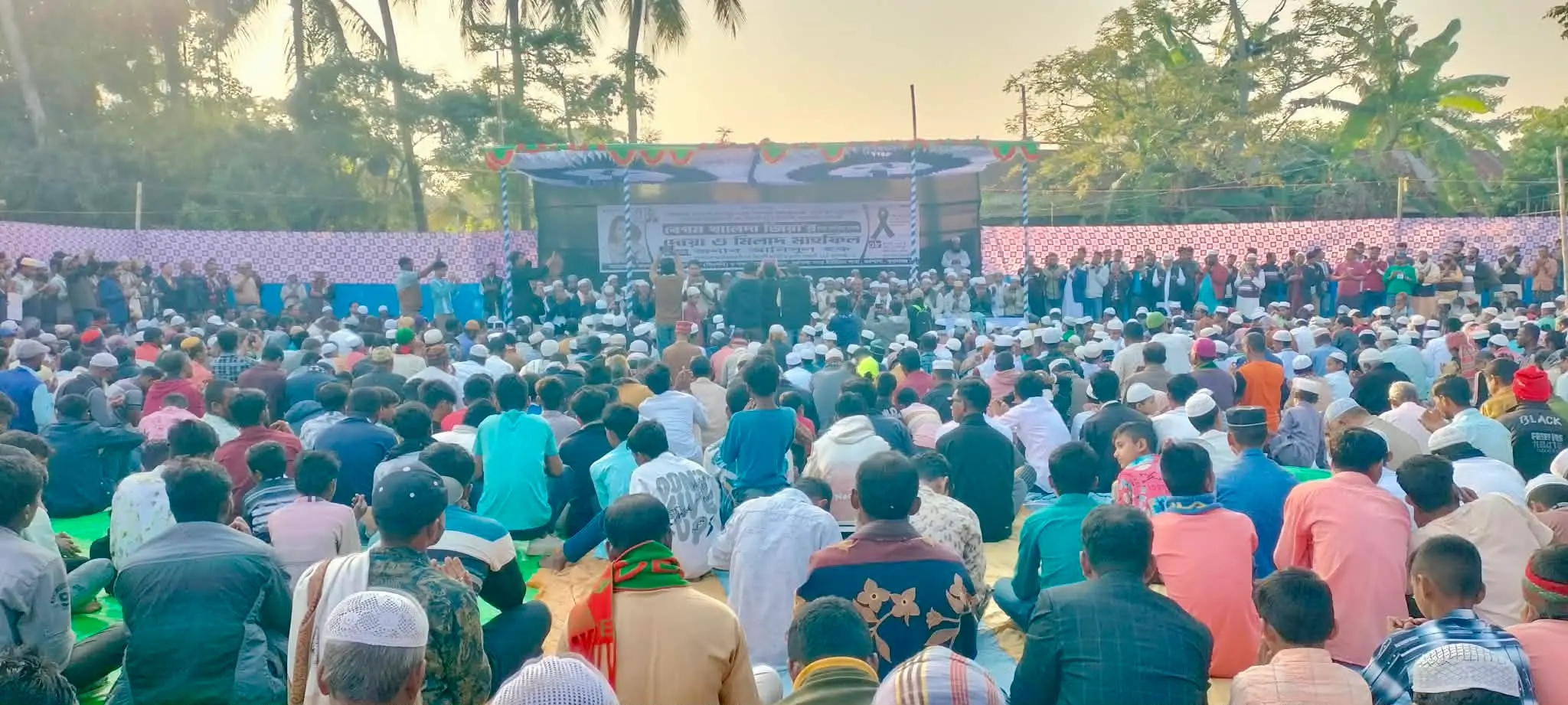 ধর্মপাশায় দেশনেত্রী বেগম খালেদা জিয়ার আত্মার মাগফিরাত কামনায় মিলাদ ও দোয়া মাহফিল অনুষ্ঠিত