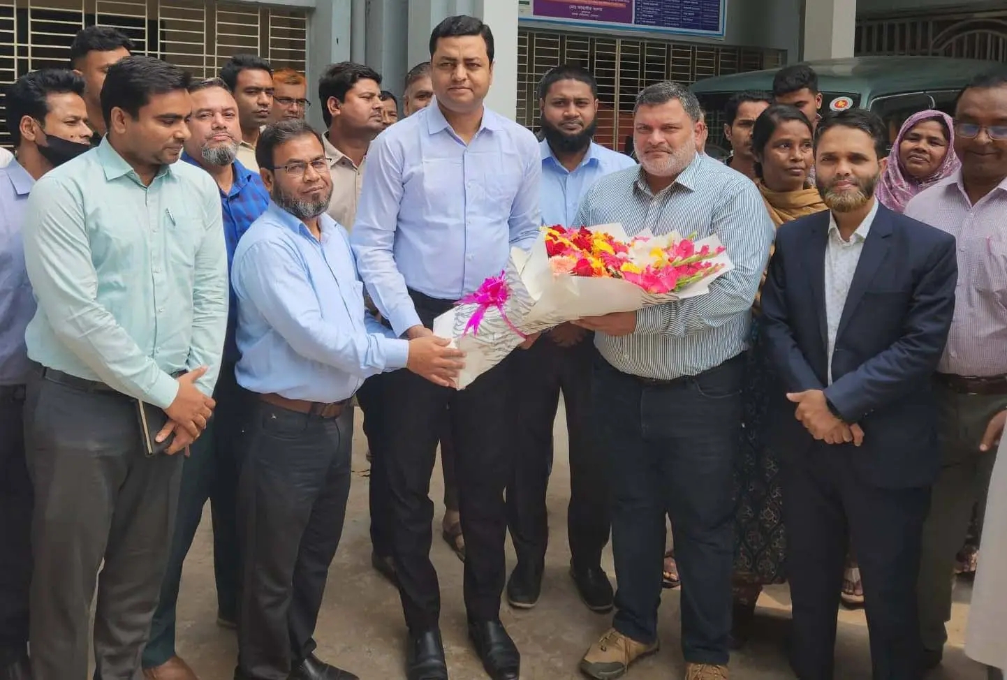 নকলা পৌরসভায় ফাহিম চৌধুরী এমপি’র মতবিনিময় সভা