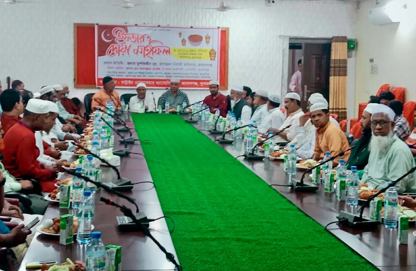 জামালগঞ্জে কন্ট্রাক্টর ওয়েলফেয়ার অ্যাসোসিয়েশনের আয়োজনে ইফতার ও দোয়া মাহফিল