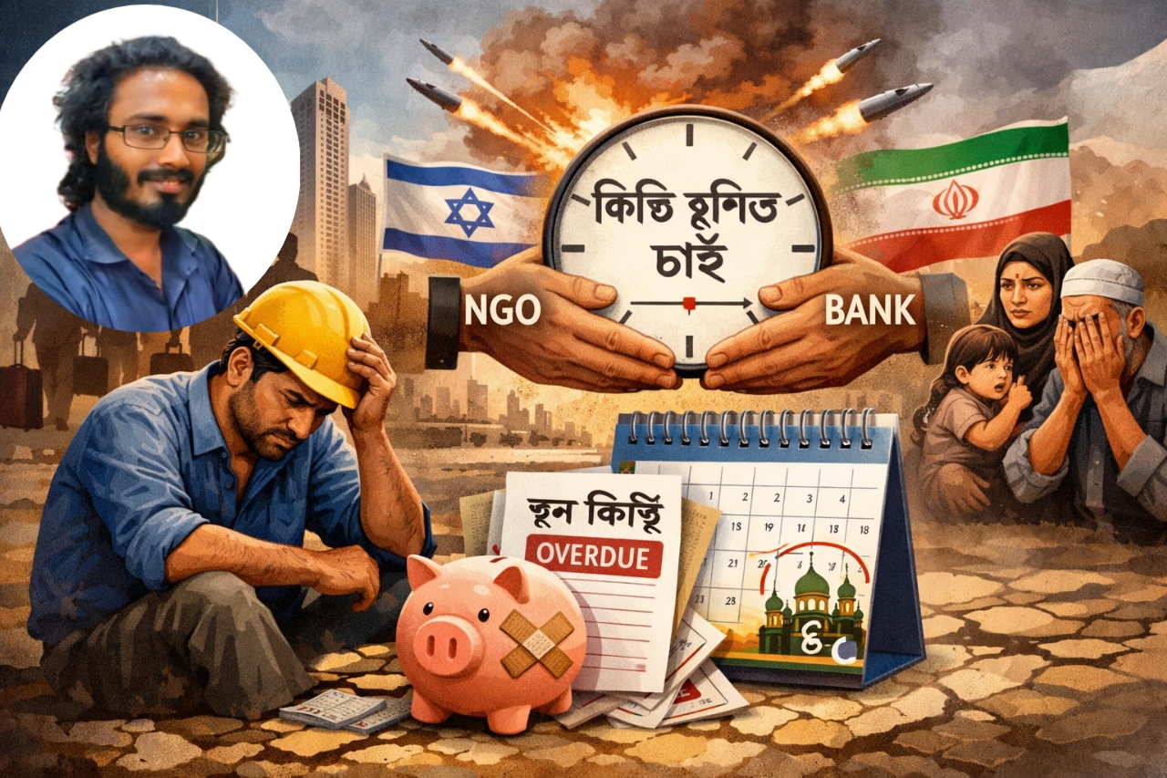 প্রবাসী আয়ের সংকট ও ঈদের আগে এনজিও ঋণের কিস্তি স্থগিতের দাবি◑মারজান আহমদ জামান