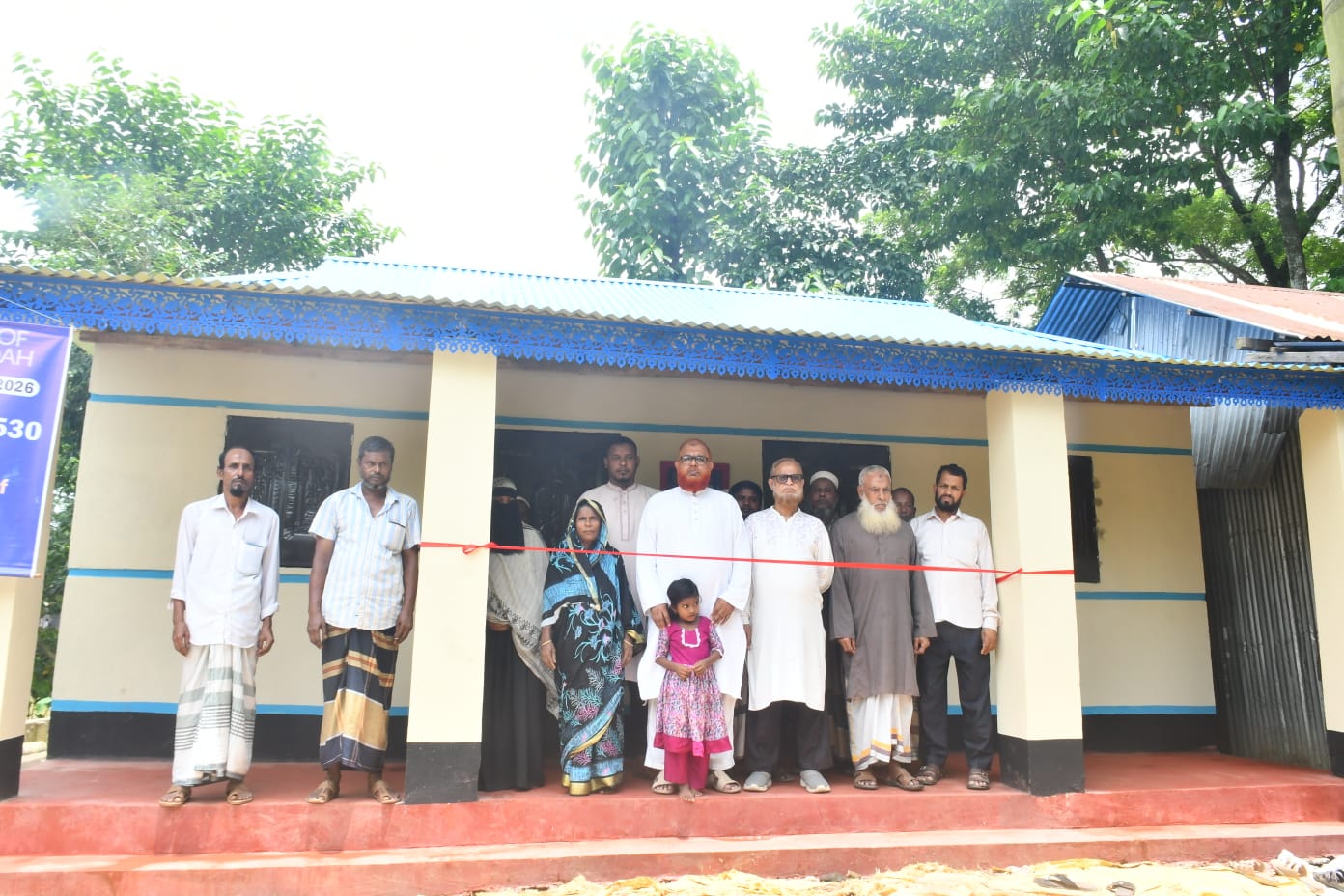 বিশ্বনাথে সিডস অব সাদাকাহ’র দুই শেল্টার প্রজেক্টের উদ্বোধন