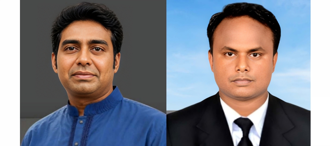 নকলা উপজেলা জাসাস’র আহবায়ক কমিটির আহবায়ক রুবেল, সদস্য সচিব তারেক