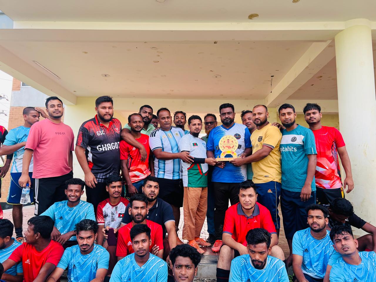 দিরাই মর্নিং ফুটবল টিমের তিন দিনব্যাপী সিরিজের উদ্বোধন