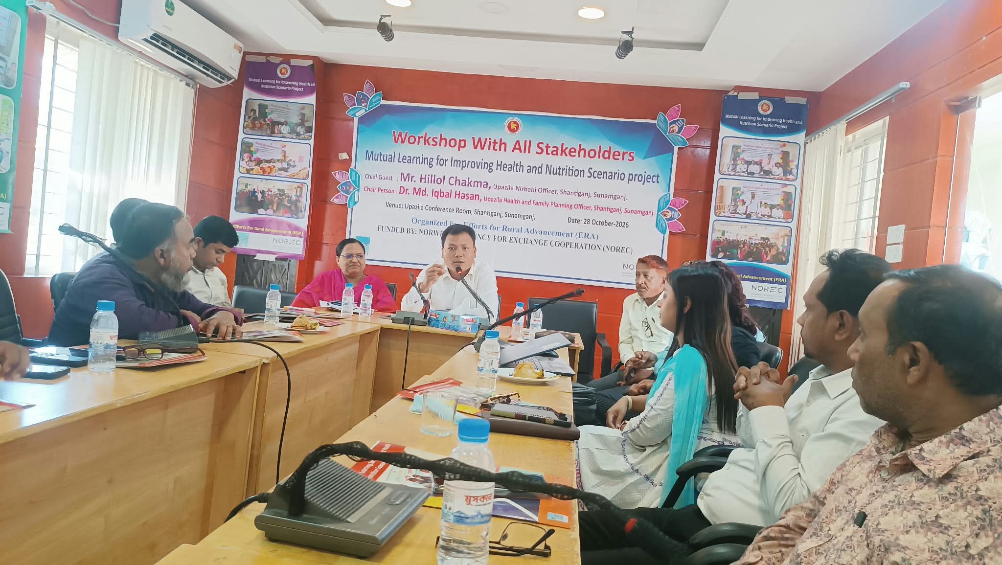 শান্তিগঞ্জে মা ও শিশুর স্বাস্থ্য-পুষ্টি উন্নয়নে কর্মশালা